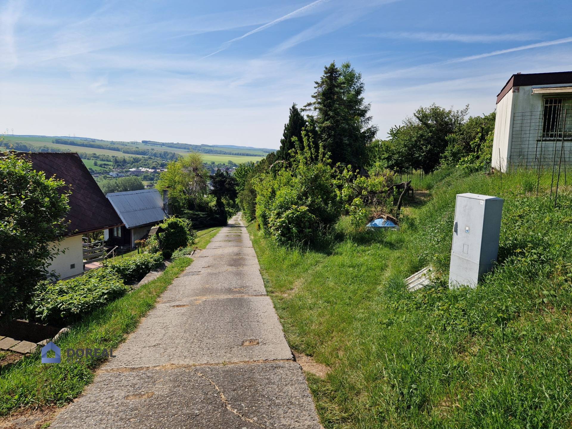 príjazdová cesta k chate