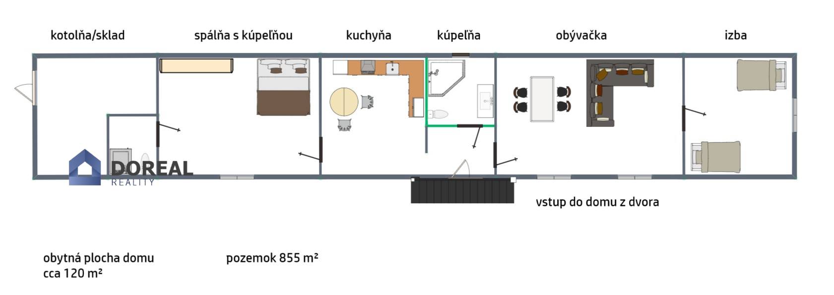 orientačný pôdorys